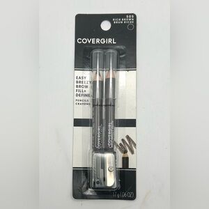 CoverGirl Easy Breezy Brow Fill + Define 505 Rich Brown Eyebrow Pencils